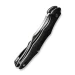 Ніж складаний кишеньковий Civivi Chiro C23046-3, Sandvik 14C28N, G10, чорний