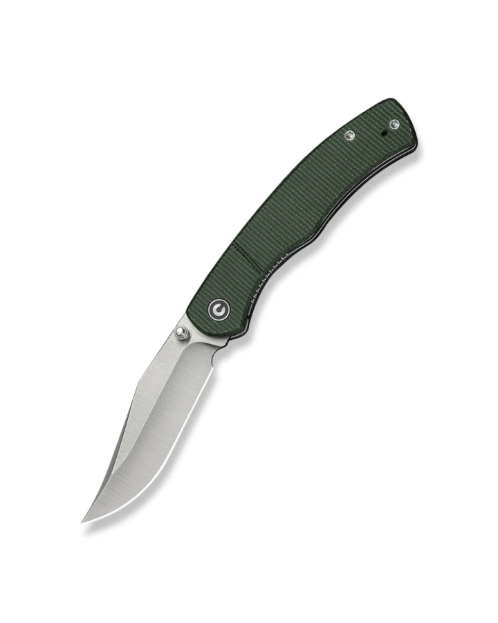 Ніж складаний кишеньковий Civivi Clingman C23065-4, Nitro-V, мікарта, зелений