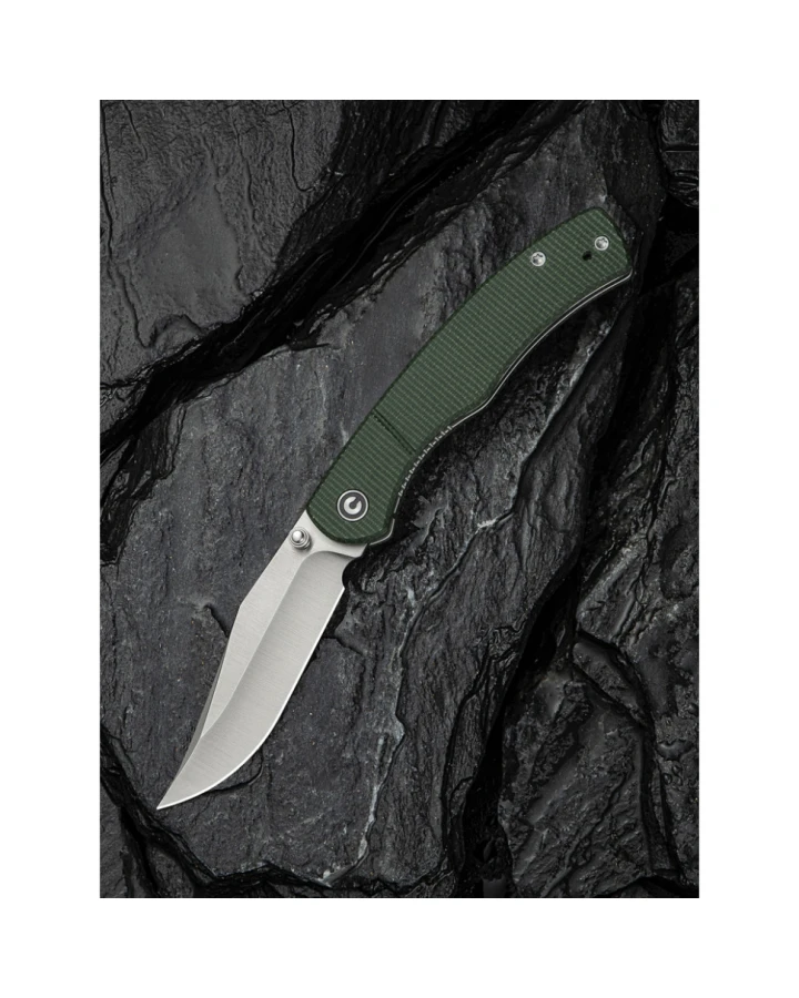Ніж складаний кишеньковий Civivi Clingman C23065-4, Nitro-V, мікарта, зелений