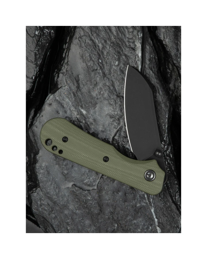 Ніж складаний кишеньковий Civivi Crabby C24055-1, Sandvik 14C28N, G10, зелений