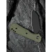 Ніж складаний кишеньковий Civivi Crabby C24055-1, Sandvik 14C28N, G10, зелений