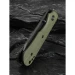 Ніж складаний кишеньковий Civivi Crabby C24055-1, Sandvik 14C28N, G10, зелений