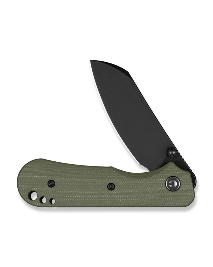 Ніж складаний кишеньковий Civivi Crabby C24055-1, Sandvik 14C28N, G10, зелений