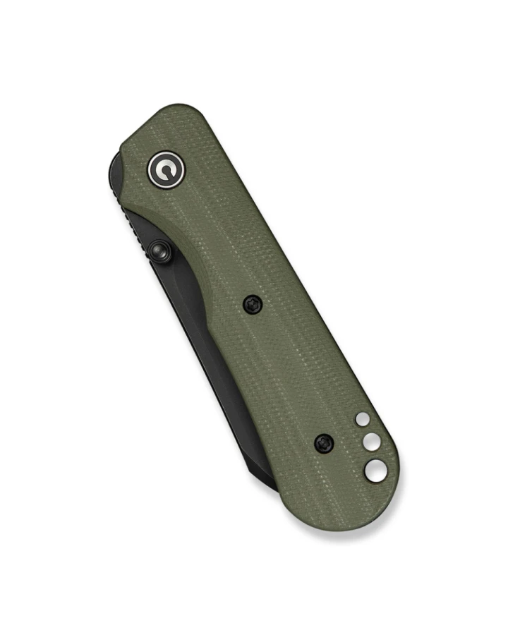 Ніж складаний кишеньковий Civivi Crabby C24055-1, Sandvik 14C28N, G10, зелений