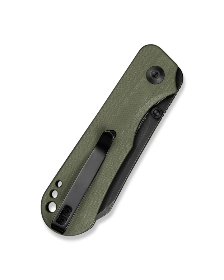 Ніж складаний кишеньковий Civivi Crabby C24055-1, Sandvik 14C28N, G10, зелений