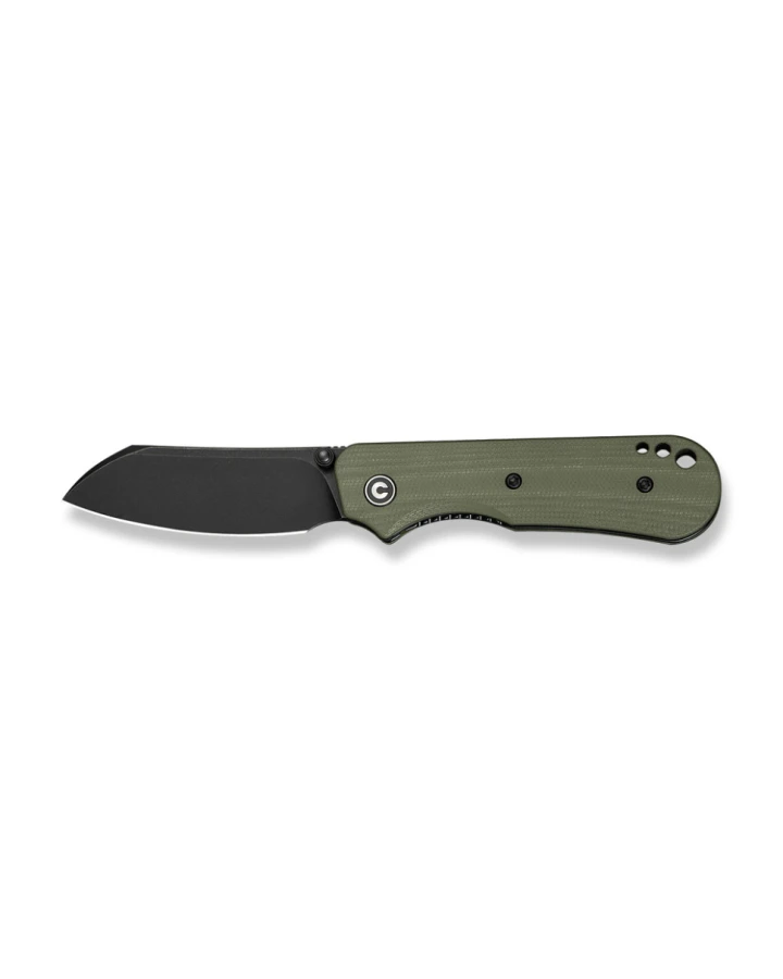 Ніж складаний кишеньковий Civivi Crabby C24055-1, Sandvik 14C28N, G10, зелений