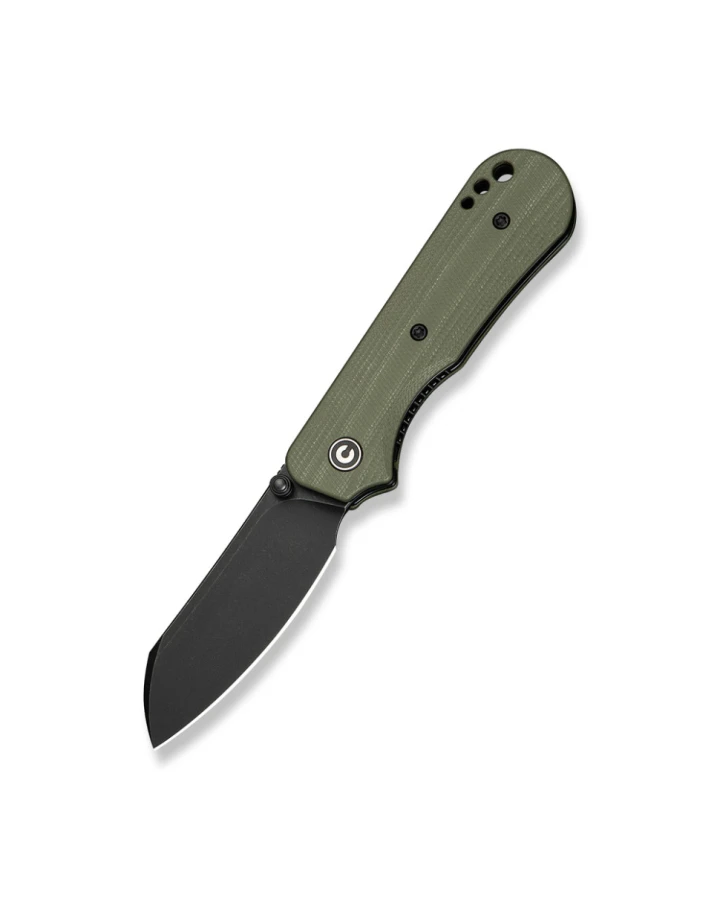 Ніж складаний кишеньковий Civivi Crabby C24055-1, Sandvik 14C28N, G10, зелений
