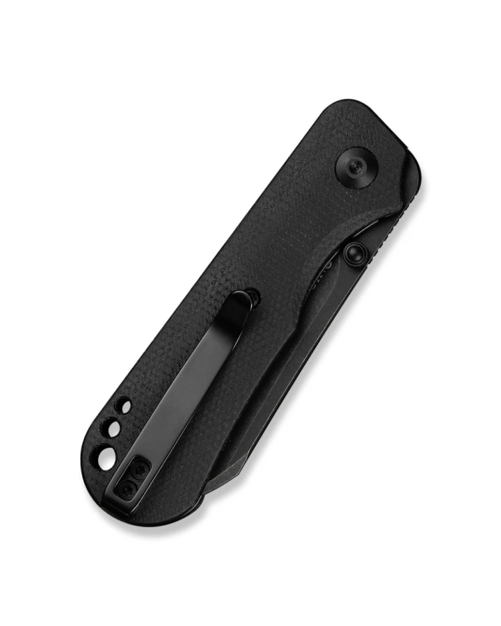 Ніж складаний кишеньковий Civivi Crabby C24055-3, Sandvik 14C28N, мікарта, чорний