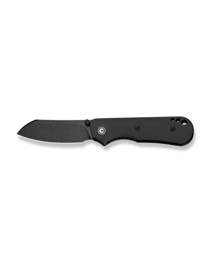 Ніж складаний кишеньковий Civivi Crabby C24055-3, Sandvik 14C28N, мікарта, чорний