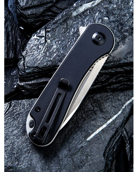 Ніж складаний кишеньковий Civivi Elementum C907A-5, D2, Ultem, золотий