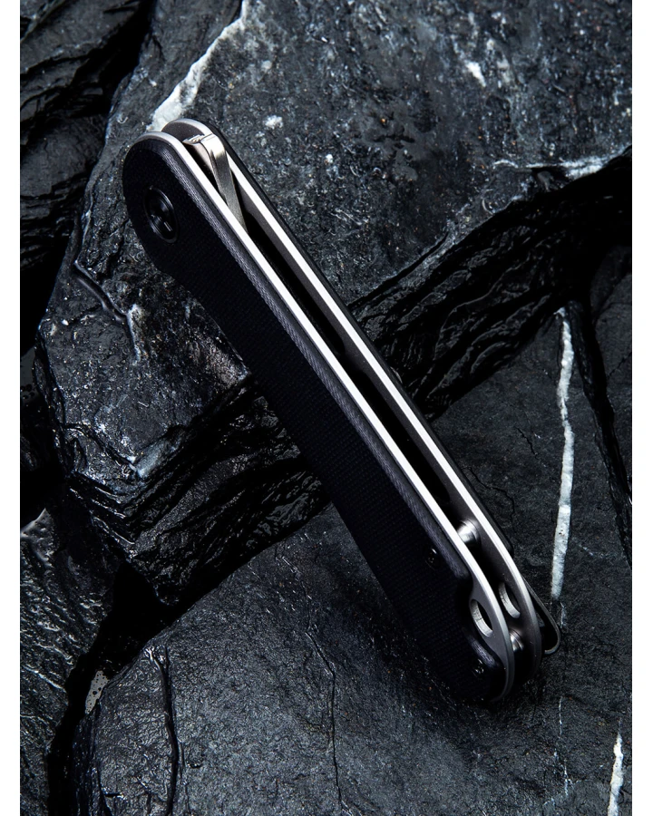Ніж складаний кишеньковий Civivi Elementum C907A, D2, G10, чорний