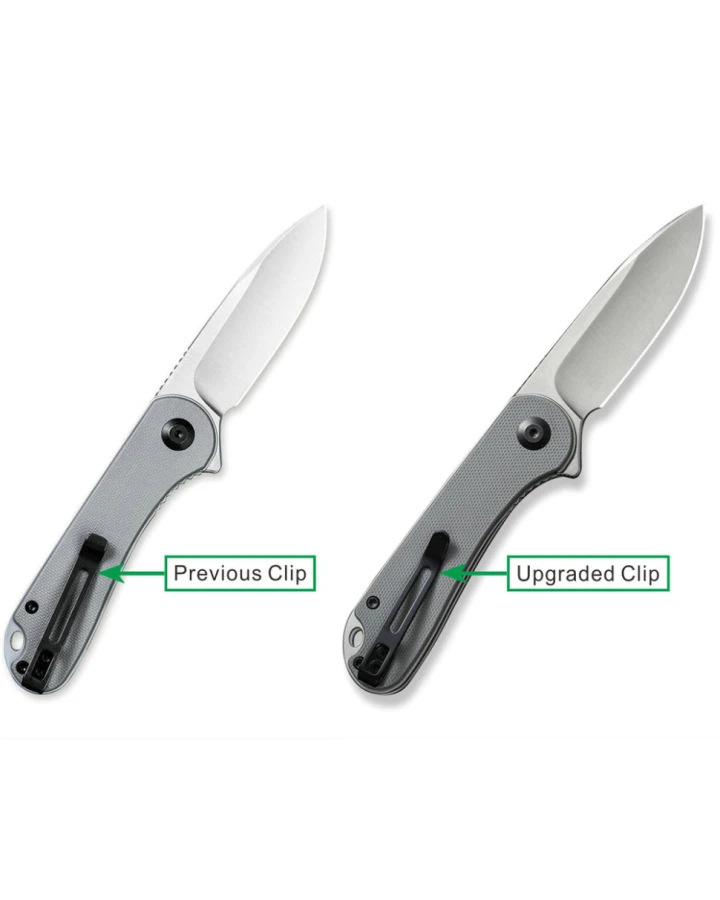 Ніж складаний кишеньковий Civivi Elementum C907B, D2, G10, сірий