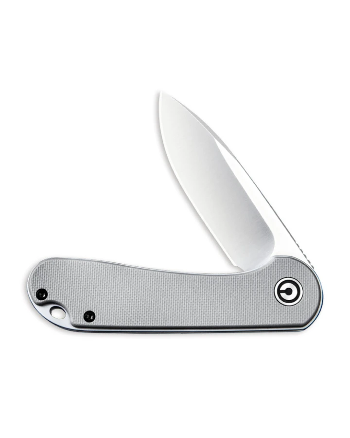 Ніж складаний кишеньковий Civivi Elementum C907B, D2, G10, сірий