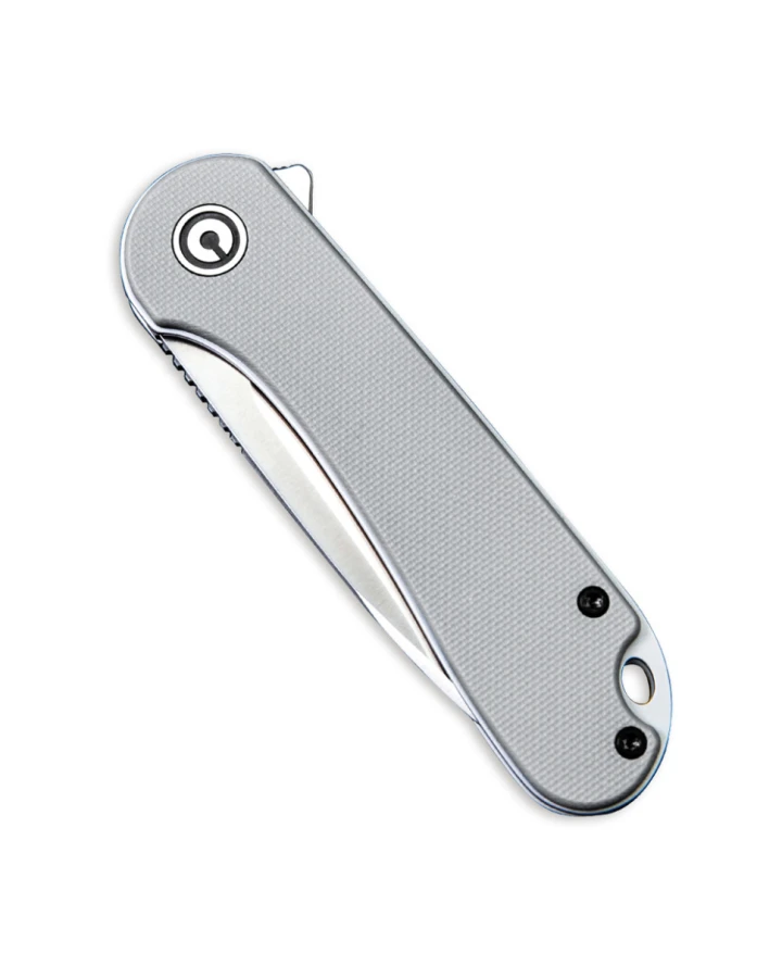 Ніж складаний кишеньковий Civivi Elementum C907B, D2, G10, сірий