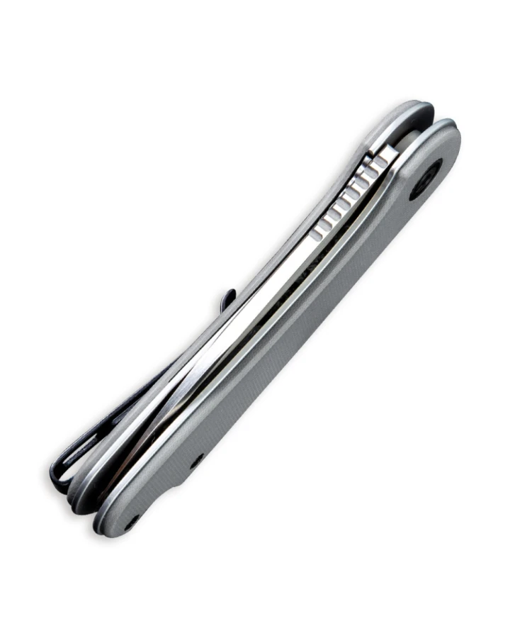 Ніж складаний кишеньковий Civivi Elementum C907B, D2, G10, сірий