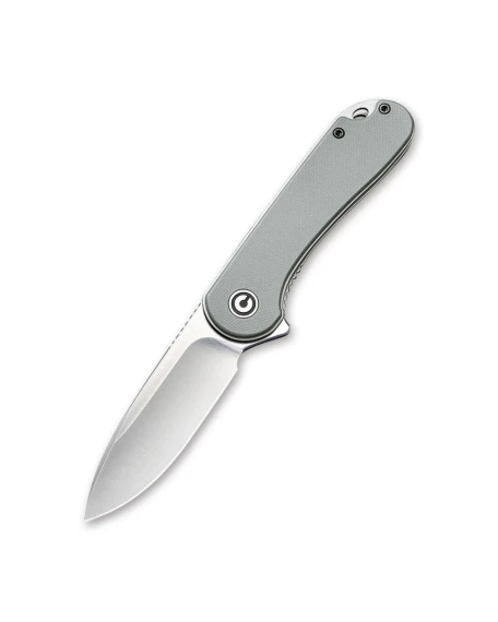 Ніж складаний кишеньковий Civivi Elementum C907B, D2, G10, сірий
