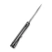 Ніж складаний кишеньковий Civivi Elementum C907B, D2, G10, сірий