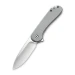 Ніж складаний кишеньковий Civivi Elementum C907B, D2, G10, сірий
