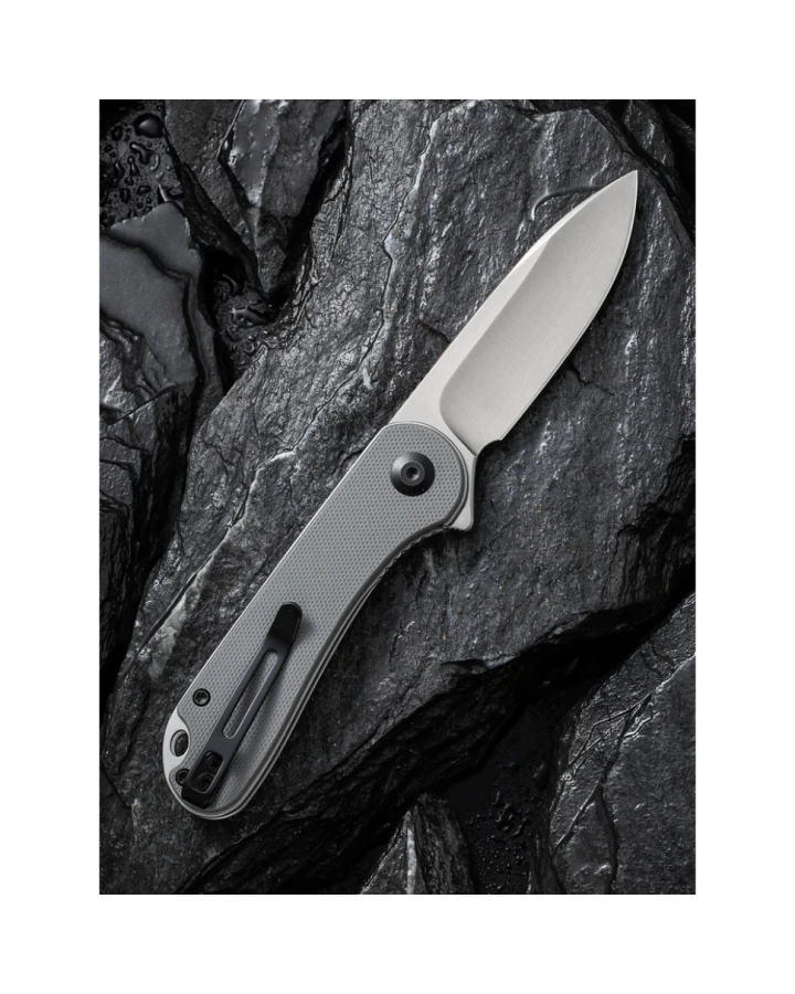 Ніж складаний кишеньковий Civivi Elementum C907B, D2, G10, сірий