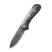Ніж складаний кишеньковий Civivi Elementum C907C-DS1, Дамаська сталь, карбон, сірий