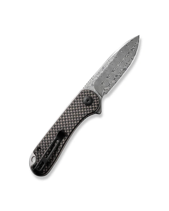 Ніж складаний кишеньковий Civivi Elementum C907DS, Дамаська сталь, G10, сірий