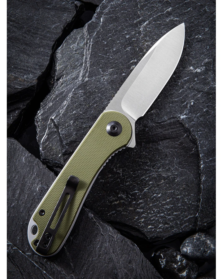 Ніж складаний кишеньковий Civivi Elementum C907E, D2, G10, зелений