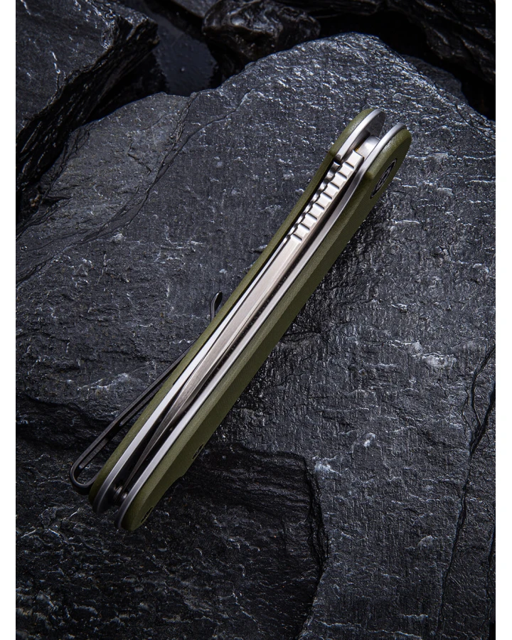 Ніж складаний кишеньковий Civivi Elementum C907E, D2, G10, зелений