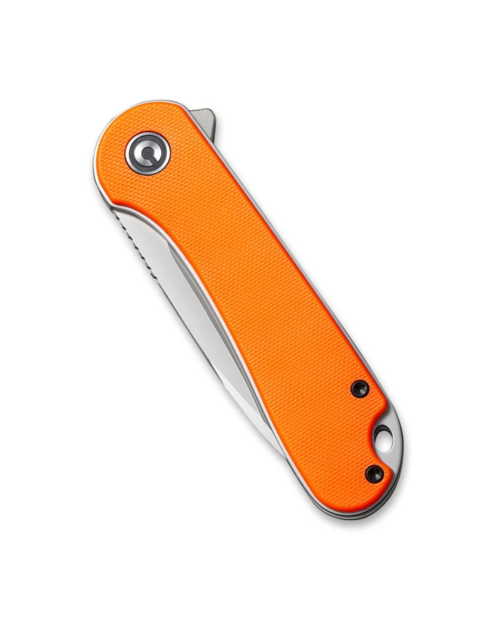 Ніж складаний кишеньковий Civivi Elementum C907R, D2, G10, помаранчевий