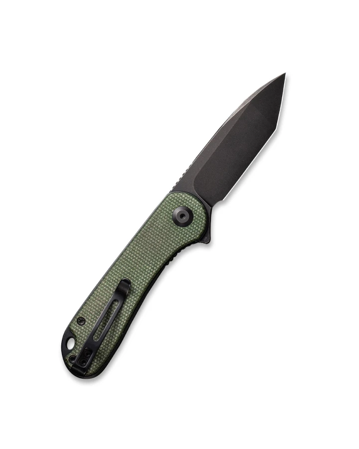 Ніж складаний кишеньковий Civivi Elementum C907T-E, D2, мікарта, зелений