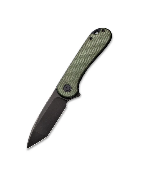 Ніж складаний кишеньковий Civivi Elementum C907T-E, D2, мікарта, зелений