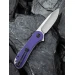 Ніж складаний кишеньковий Civivi Elementum C907V, D2, G10, фіолетовий