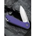 Ніж складаний кишеньковий Civivi Elementum C907V, D2, G10, фіолетовий