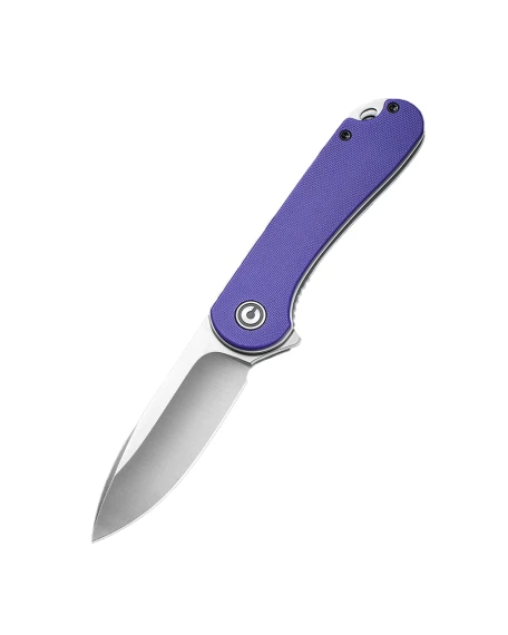 Ніж складаний кишеньковий Civivi Elementum C907V, D2, G10, фіолетовий