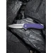 Ніж складаний кишеньковий Civivi Elementum C907V, D2, G10, фіолетовий