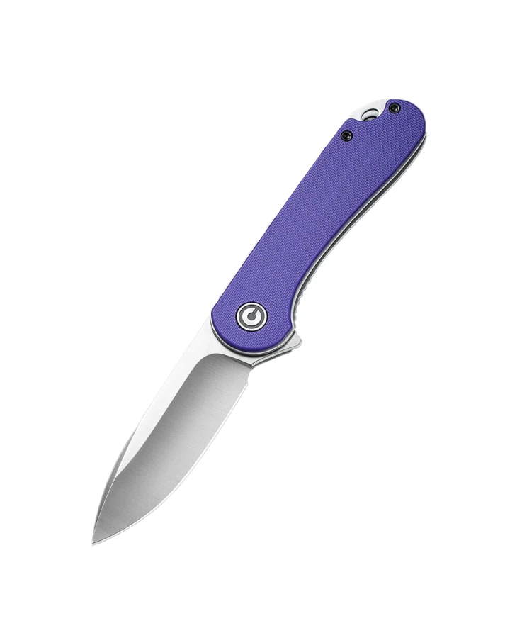 Ніж складаний кишеньковий Civivi Elementum C907V, D2, G10, фіолетовий