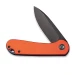 Ніж складаний кишеньковий Civivi Elementum C907Y, D2, G10, помаранчевий