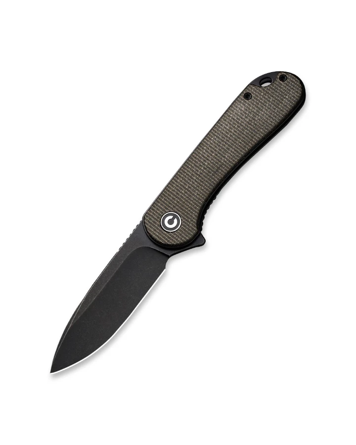 Ніж складаний кишеньковий Civivi Elementum C907Z, D2, мікарта, зелений