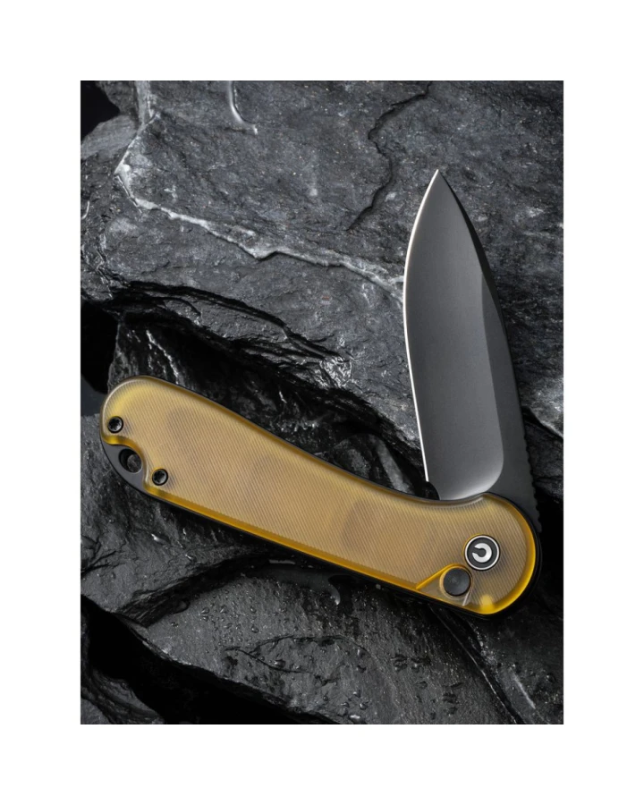 Ніж складаний кишеньковий Civivi Elementum II C18062P-8, Nitro-V, Ultem, золотий
