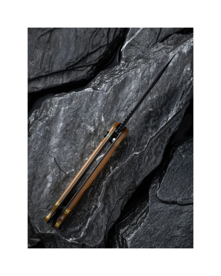 Ніж складаний кишеньковий Civivi Elementum II C18062P-8, Nitro-V, Ultem, золотий