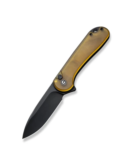 Ніж складаний кишеньковий Civivi Elementum II C18062P-8, Nitro-V, Ultem, золотий