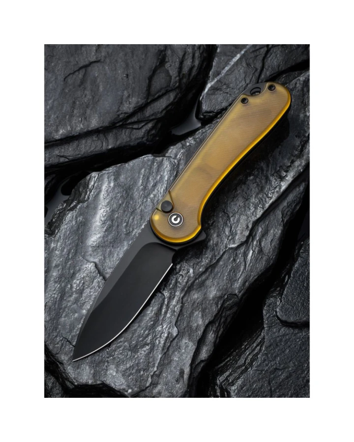 Ніж складаний кишеньковий Civivi Elementum II C18062P-8, Nitro-V, Ultem, золотий