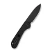 Ніж складаний кишеньковий Civivi Elementum Slip Joint C18062AJ-1, Sandvik 14C28N, G10, чорний