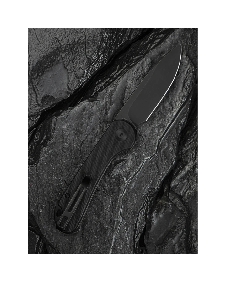 Ніж складаний кишеньковий Civivi Elementum Slip Joint C18062AJ-1, Sandvik 14C28N, G10, чорний