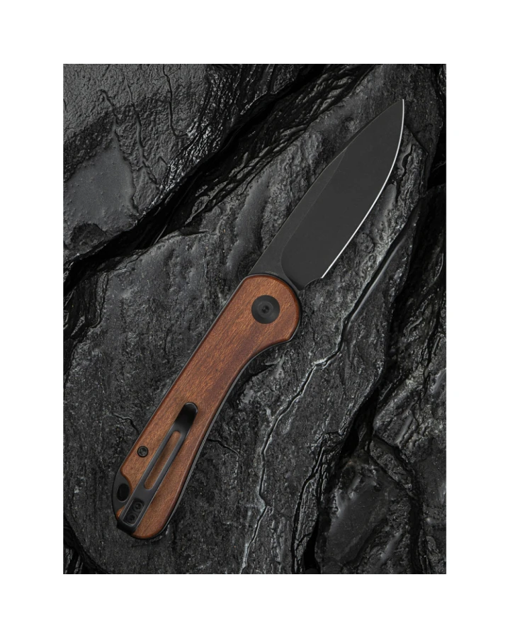 Ніж складаний кишеньковий Civivi Elementum Slip Joint C18062AJ-3, Sandvik 14C28N, дерево, коричневий