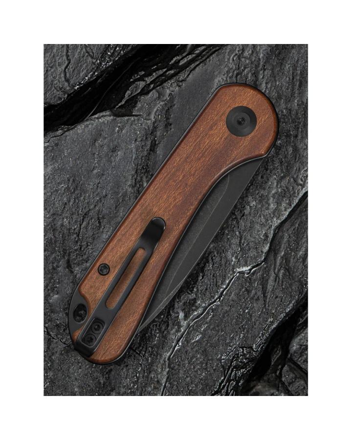 Ніж складаний кишеньковий Civivi Elementum Slip Joint C18062AJ-3, Sandvik 14C28N, дерево, коричневий