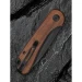 Ніж складаний кишеньковий Civivi Elementum Slip Joint C18062AJ-3, Sandvik 14C28N, дерево, коричневий