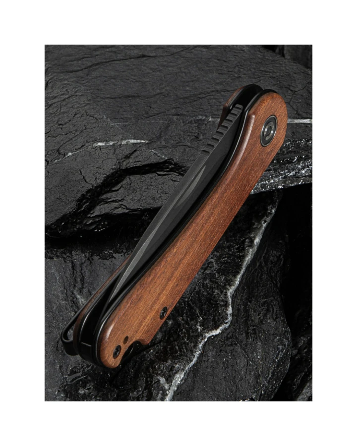 Ніж складаний кишеньковий Civivi Elementum Slip Joint C18062AJ-3, Sandvik 14C28N, дерево, коричневий