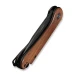 Ніж складаний кишеньковий Civivi Elementum Slip Joint C18062AJ-3, Sandvik 14C28N, дерево, коричневий
