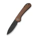 Ніж складаний кишеньковий Civivi Elementum Slip Joint C18062AJ-3, Sandvik 14C28N, дерево, коричневий