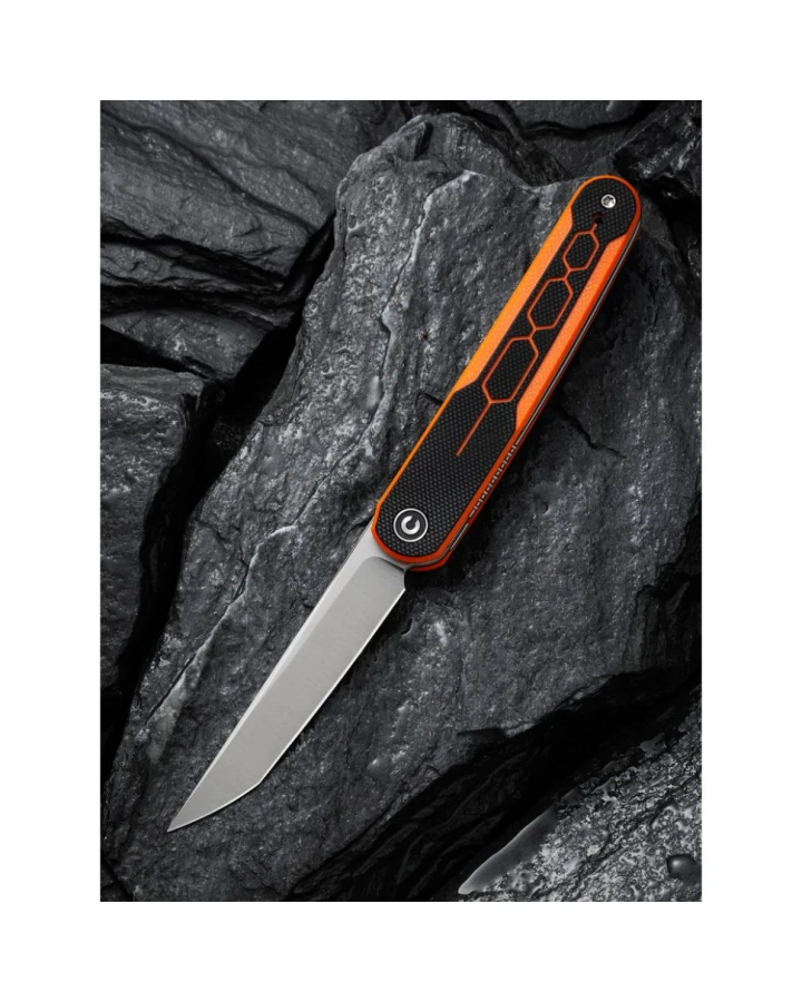 Ніж складаний кишеньковий Civivi KwaiQ C23015-2, Nitro-V, G10, чорний